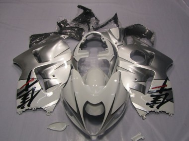 GSXR 1300 Hayabusa 96-07 Motorrad Verkleidungen - Weiß Schwarz Aufkleber