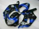 GSXR 600 / 750 K1 K2 K3 01-03 Motorrad Verkleidung - Blau Schwarz GSXR 600 / 750 K1 K2 K3 01-03 Motorrad Verkleidung - Blau Schwarz