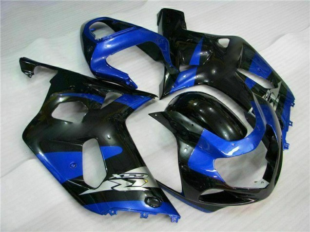 GSXR 600 / 750 K1 K2 K3 01-03 Motorrad Verkleidung - Blau Schwarz GSXR 600 / 750 K1 K2 K3 01-03 Motorrad Verkleidung - Blau Schwarz
