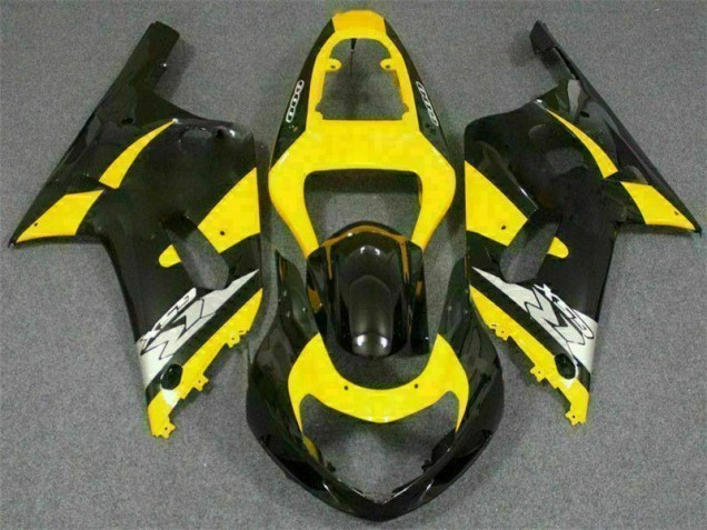 GSXR 600 / 750 K1 K2 K3 01-03 Motorrad Verkleidungen - Gelb Schwarz GSXR 600 / 750 K1 K2 K3 01-03 Motorrad Verkleidungen - Gelb Schwarz