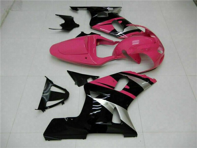 GSXR 600 / 750 K1 K2 K3 01-03 Motorrad Verkleidungen - Rosa Schwarz GSXR 600 / 750 K1 K2 K3 01-03 Motorrad Verkleidungen - Rosa Schwarz