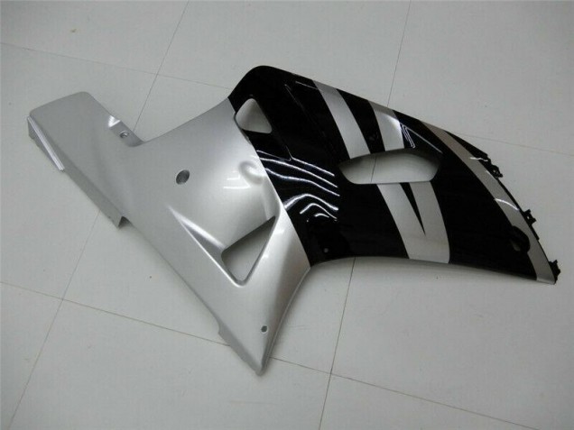 GSXR 600 / 750 K1 K2 K3 01-03 Motorrad Verkleidungen - Schwarz Silber GSXR 600 / 750 K1 K2 K3 01-03 Motorrad Verkleidungen - Schwarz Silber