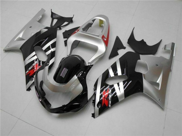 GSXR 600 / 750 K1 K2 K3 01-03 Motorrad Verkleidungen - Silber GSXR 600 / 750 K1 K2 K3 01-03 Motorrad Verkleidungen - Silber