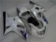 GSXR 600 / 750 K1 K2 K3 01-03 Motorrad Verkleidungen - Weiß Silber GSXR 600 / 750 K1 K2 K3 01-03 Motorrad Verkleidungen - Weiß Silber