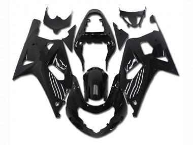 GSXR 600 / 750 K1 K2 K3 01-03 Motorrad VollVerkleidungen & Plastik - Schwarz