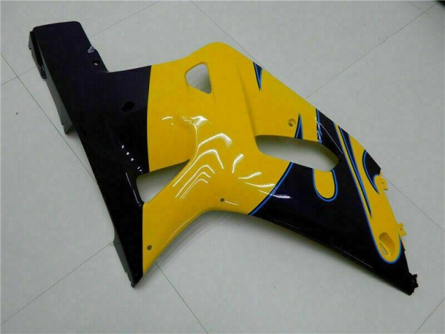 GSXR 600 / 750 K1 K2 K3 01-03 Motorrad Vollverkleidung - Gelb GSXR 600 / 750 K1 K2 K3 01-03 Motorrad Vollverkleidung - Gelb