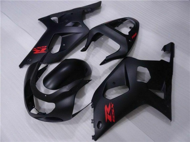 GSXR 600 / 750 K1 K2 K3 01-03 Motorrad Vollverkleidung - Schwarz GSXR 600 / 750 K1 K2 K3 01-03 Motorrad Vollverkleidung - Schwarz
