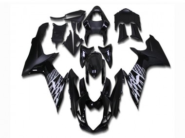 GSXR 600 / 750 K11 11-24 Motorrad Verkleidungen - Matt Schwarz