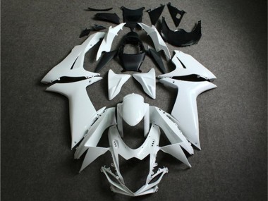 GSXR 600 / 750 K11 11-24 Motorrad Verkleidungen - Weiß