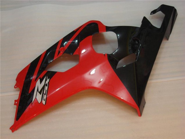 GSXR 600 / 750 K4 04-05 Motorrad Verkleidung - Rot Schwarz GSXR 600 / 750 K4 04-05 Motorrad Verkleidung - Rot Schwarz