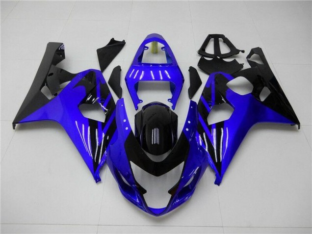 GSXR 600 / 750 K4 04-05 Motorrad Verkleidungen - Blau Schwarz GSXR 600 / 750 K4 04-05 Motorrad Verkleidungen - Blau Schwarz