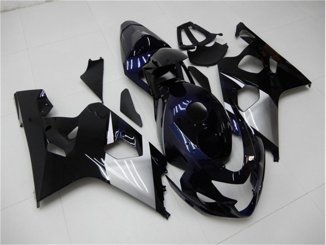GSXR 600 / 750 K4 04-05 Motorrad Verkleidungen - Blau Silber GSXR 600 / 750 K4 04-05 Motorrad Verkleidungen - Blau Silber