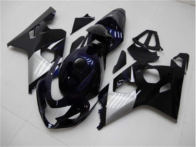 GSXR 600 / 750 K4 04-05 Motorrad Verkleidungen - Blau Silber GSXR 600 / 750 K4 04-05 Motorrad Verkleidungen - Blau Silber