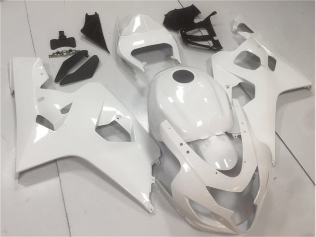 GSXR 600 / 750 K4 04-05 Motorrad Verkleidungen - Glänzend Weiß GSXR 600 / 750 K4 04-05 Motorrad Verkleidungen - Glänzend Weiß