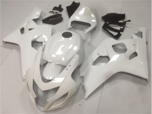 GSXR 600 / 750 K4 04-05 Motorrad Verkleidungen - Glänzend Weiß GSXR 600 / 750 K4 04-05 Motorrad Verkleidungen - Glänzend Weiß