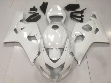 GSXR 600 / 750 K4 04-05 Motorrad Verkleidungen - Glänzend Weiß