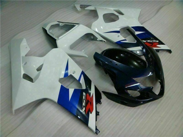 GSXR 600 / 750 K4 04-05 Motorrad Verkleidungen - Weiß Schwarz GSXR 600 / 750 K4 04-05 Motorrad Verkleidungen - Weiß Schwarz