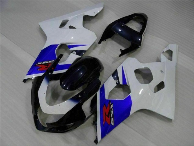 GSXR 600 / 750 K4 04-05 Motorrad Vollverkleidung - Blau Weiß GSXR 600 / 750 K4 04-05 Motorrad Vollverkleidung - Blau Weiß