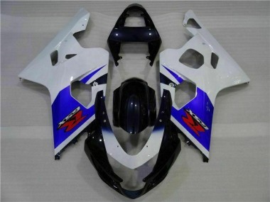 GSXR 600 / 750 K4 04-05 Motorrad Vollverkleidung - Blau Weiß