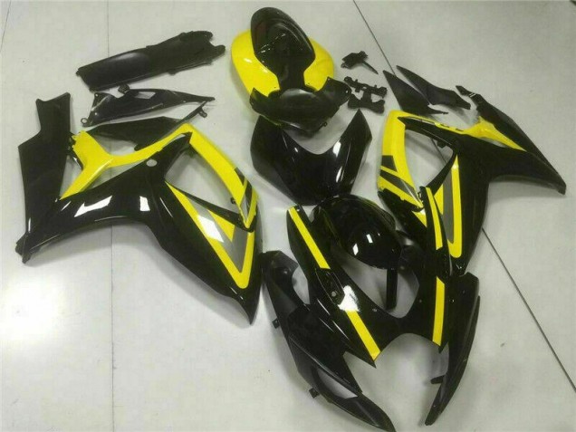 GSXR 600 / 750 K6 06-07 Motor Vollverkleidung - Schwarz GSXR 600 / 750 K6 06-07 Motor Vollverkleidung - Schwarz