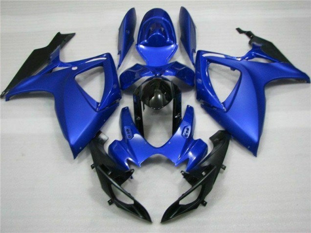 GSXR 600 / 750 K6 06-07 Motorrad Verkleidung - Blau Schwarz GSXR 600 / 750 K6 06-07 Motorrad Verkleidung - Blau Schwarz