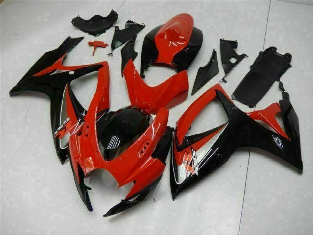GSXR 600 / 750 K6 06-07 Motorrad Verkleidung - Rot GSXR 600 / 750 K6 06-07 Motorrad Verkleidung - Rot