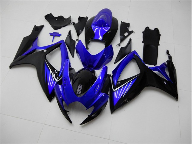 GSXR 600 / 750 K6 06-07 Motorrad Verkleidungen & Plastik - Blau Schwarz GSXR 600 / 750 K6 06-07 Motorrad Verkleidungen & Plastik - Blau Schwarz