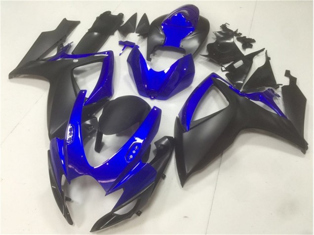 GSXR 600 / 750 K6 06-07 Motorrad Verkleidungen - Schwarz Blau GSXR 600 / 750 K6 06-07 Motorrad Verkleidungen - Schwarz Blau