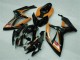 GSXR 600 / 750 K6 06-07 Motorrad Verkleidungen - Schwarz Orange GSXR 600 / 750 K6 06-07 Motorrad Verkleidungen - Schwarz Orange