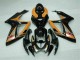 GSXR 600 / 750 K6 06-07 Motorrad Verkleidungen - Schwarz Orange GSXR 600 / 750 K6 06-07 Motorrad Verkleidungen - Schwarz Orange
