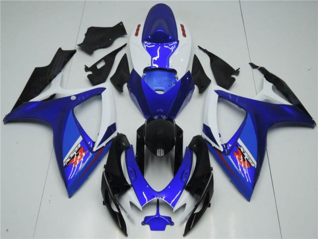 GSXR 600 / 750 K6 06-07 Motorrad Verkleidungen - Weiß Blau GSXR 600 / 750 K6 06-07 Motorrad Verkleidungen - Weiß Blau