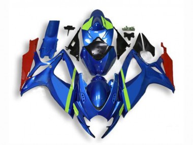 GSXR 600 / 750 K6 06-07 Motorrad Vollverkleidung - Blau