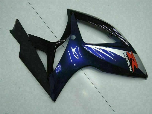 GSXR 600 / 750 K6 06-07 Motorrad Vollverkleidung - Schwarz Blau GSXR 600 / 750 K6 06-07 Motorrad Vollverkleidung - Schwarz Blau