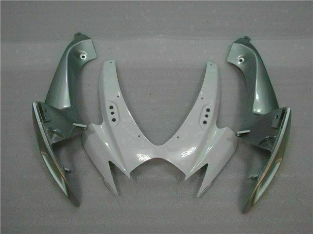 GSXR 600 / 750 K6 06-07 Motorrad Vollverkleidung - Weiß Silber GSXR 600 / 750 K6 06-07 Motorrad Vollverkleidung - Weiß Silber