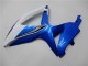 GSXR 600 / 750 K8 08-10 Motorrad Verkleidung - Weiß Blau GSXR 600 / 750 K8 08-10 Motorrad Verkleidung - Weiß Blau