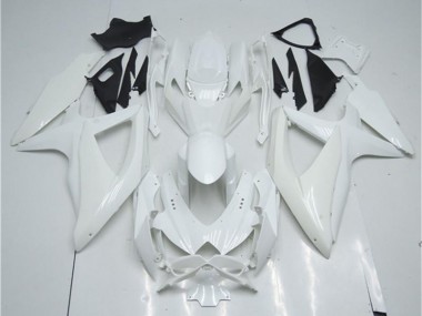 GSXR 600 / 750 K8 08-10 Motorrad Verkleidung - Weiß