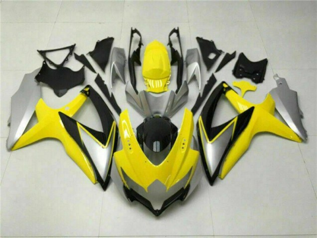 GSXR 600 / 750 K8 08-10 Motorrad Verkleidungen - Gelb GSXR 600 / 750 K8 08-10 Motorrad Verkleidungen - Gelb