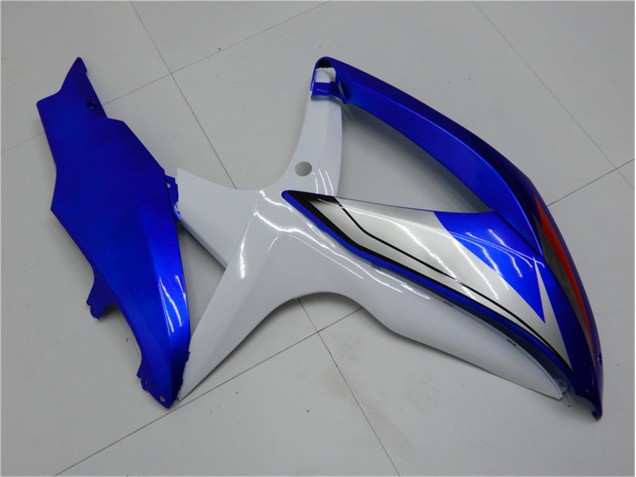 GSXR 600 / 750 K8 08-10 Motorrad Verkleidungen Komplett Sets - Blau Weiß GSXR 600 / 750 K8 08-10 Motorrad Verkleidungen Komplett Sets - Blau Weiß