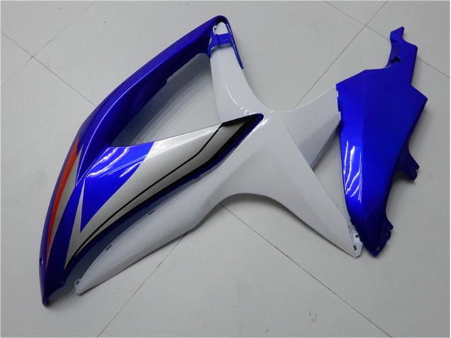 GSXR 600 / 750 K8 08-10 Motorrad Verkleidungen Komplett Sets - Blau Weiß GSXR 600 / 750 K8 08-10 Motorrad Verkleidungen Komplett Sets - Blau Weiß
