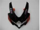 GSXR 600 / 750 K8 08-10 Motorrad Verkleidungen - Schwarz Orange Grau