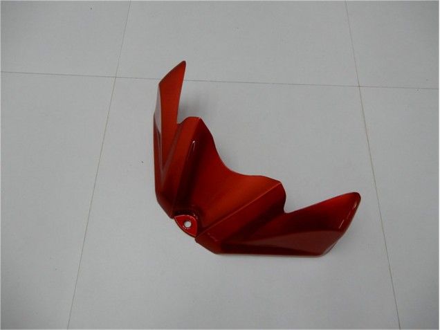 GSXR 600 / 750 K8 08-10 Motorrad Verkleidungen - Schwarz Orange Grau