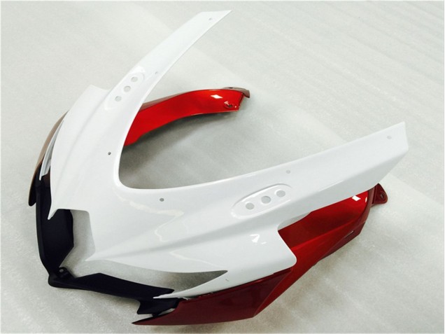 GSXR 600 / 750 K8 08-10 Motorrad Verkleidungen - Weiß Rot Schwarz GSXR 600 / 750 K8 08-10 Motorrad Verkleidungen - Weiß Rot Schwarz