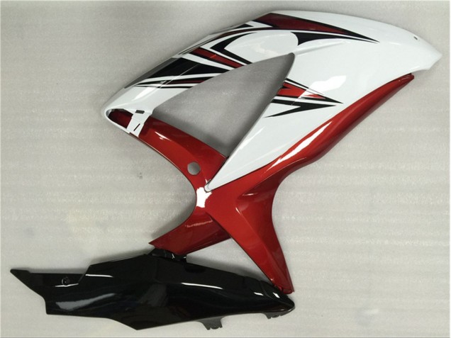 GSXR 600 / 750 K8 08-10 Motorrad Verkleidungen - Weiß Rot Schwarz GSXR 600 / 750 K8 08-10 Motorrad Verkleidungen - Weiß Rot Schwarz