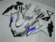 GSXR 600 / 750 K8 08-10 Motorrad Verkleidungen - Weiß Silber Blau GSXR 600 / 750 K8 08-10 Motorrad Verkleidungen - Weiß Silber Blau
