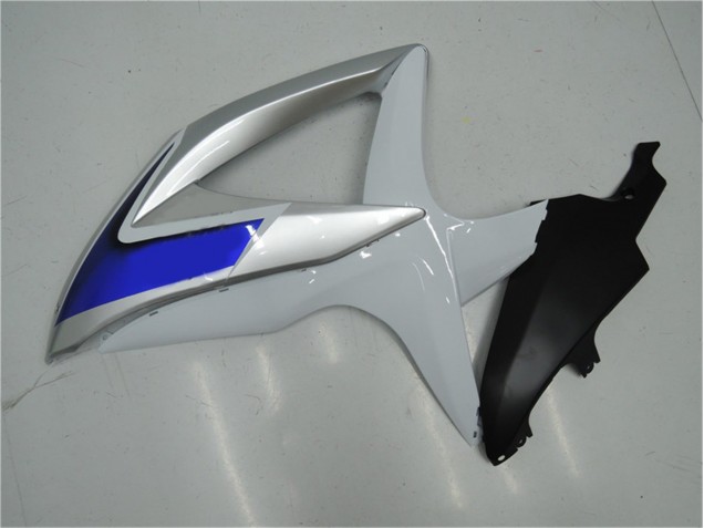 GSXR 600 / 750 K8 08-10 Motorrad Verkleidungen - Weiß Silber Blau GSXR 600 / 750 K8 08-10 Motorrad Verkleidungen - Weiß Silber Blau