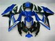 GSXR 600 / 750 K8 08-10 Motorrad Vollverkleidung - Blau Schwarz GSXR 600 / 750 K8 08-10 Motorrad Vollverkleidung - Blau Schwarz