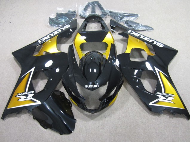 GSXR 600 K4 04-05 Motorrad Verkleidungen - Schwarz Gelb GSXR 600 K4 04-05 Motorrad Verkleidungen - Schwarz Gelb