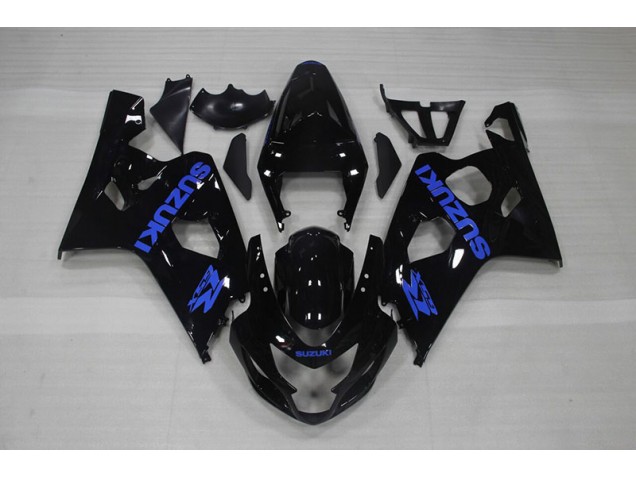 GSXR 750 K4 04-05 Motorrad Verkleidungen - Schwarz Blau Aufkleber GSXR 750 K4 04-05 Motorrad Verkleidungen - Schwarz Blau Aufkleber
