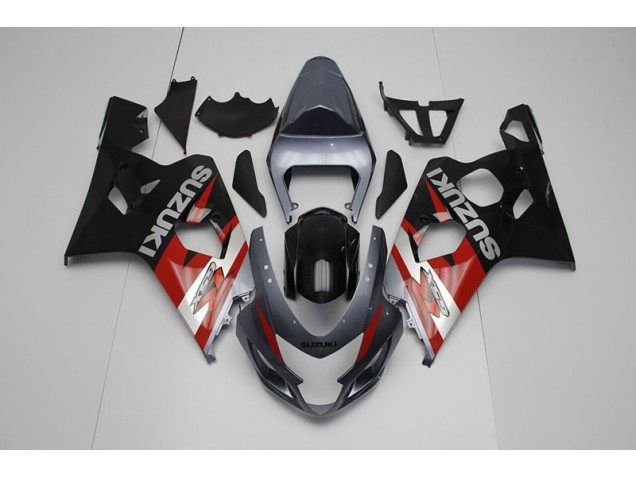 GSXR 750 K4 04-05 Motorrad Verkleidungen - Schwarz Rot GSXR 750 K4 04-05 Motorrad Verkleidungen - Schwarz Rot