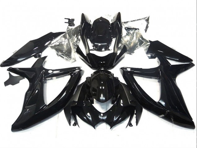 GSXR 750 K8 08-10 Motorrad Verkleidungen - Schwarz GSXR 750 K8 08-10 Motorrad Verkleidungen - Schwarz